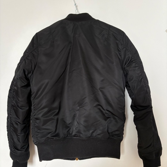 Alpha Industries Womens Nylon Bomber Jacket - Small - Picture 2 of 2